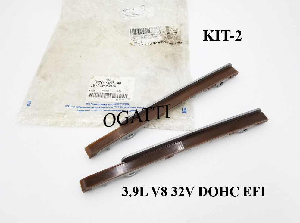 Brand New OEM Timing Chain Guides 3.9L 32V DOHC, 2 Pieces, Engine Repair Kit (OG-60-3.9L-2-1) - Imagen 2