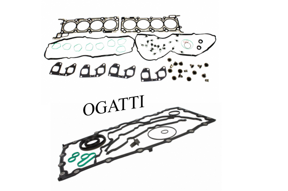 Brand New OEM Engine Gasket Kit Upper and Lower 6.2L V8 2V DOHC, 2 Pieces, Engine Repair Kit (OG-60-6.2L-2-1) - Imagen 2