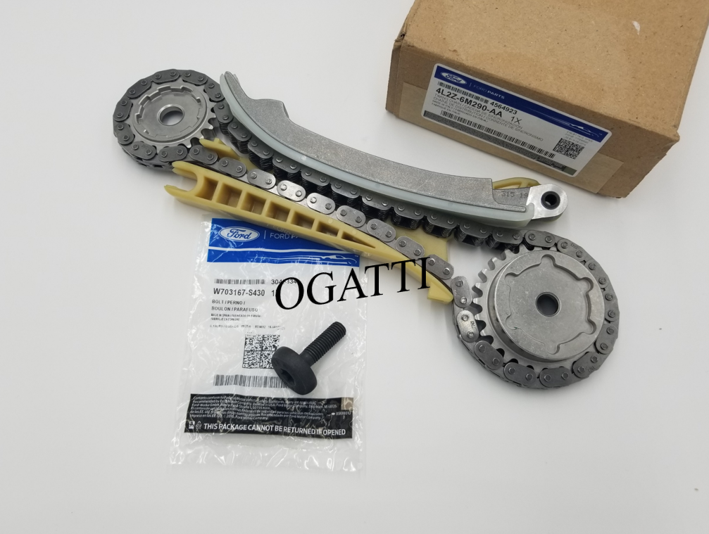 BRAND NEW OEM CASSETTE TIMING CHAIN REAR AND BOLT HEAD CASSETTE RH 4.0L, 2 PIECES ENGINE REPAIR KIT (OG-60-4.0L-2-11) - Imagen 2