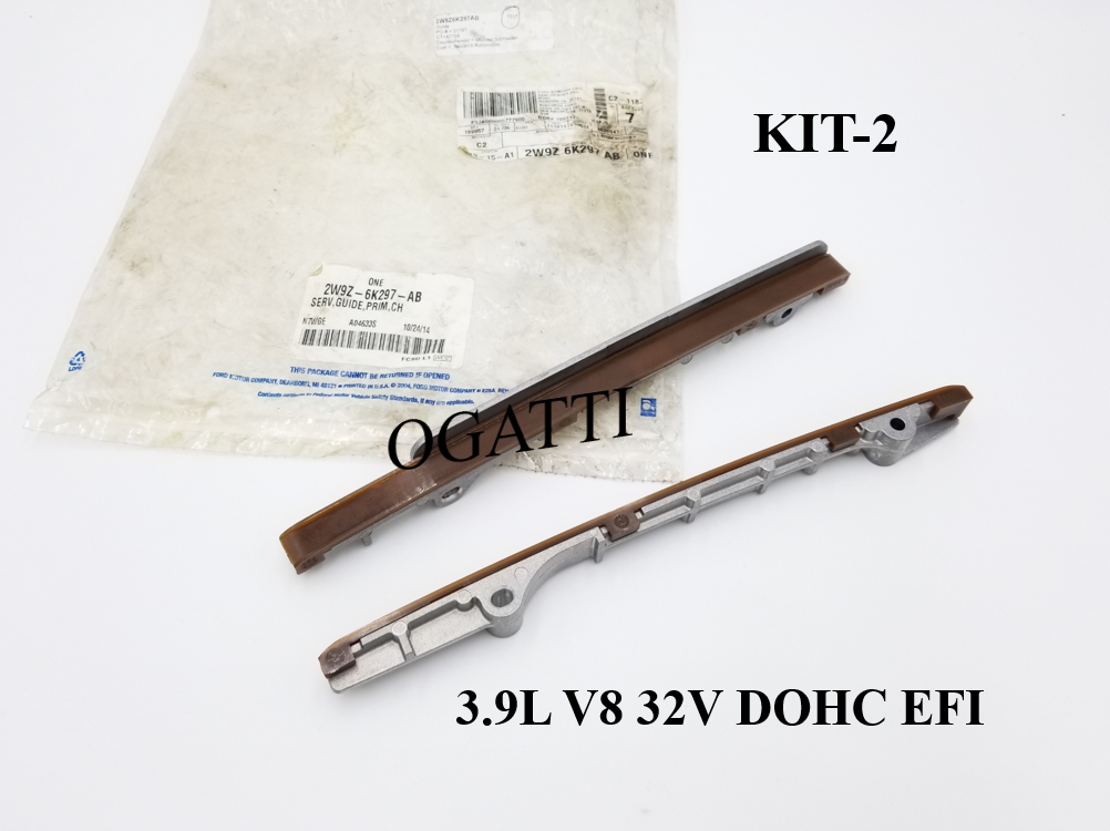 Brand New OEM Timing Chain Guides 3.9L 32V DOHC, 2 Pieces, Engine Repair Kit (OG-60-3.9L-2-1)