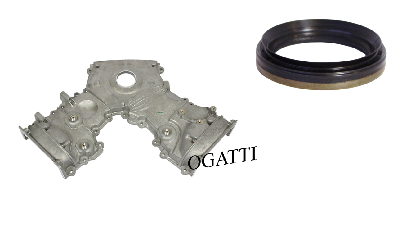 Brand New OEM Front Timing Cover and Seal | 6.2L V8 2V DOHC, 2 Pieces, Engine Repair Kit (OG-60-6.2L-2-4) - Imagen 3
