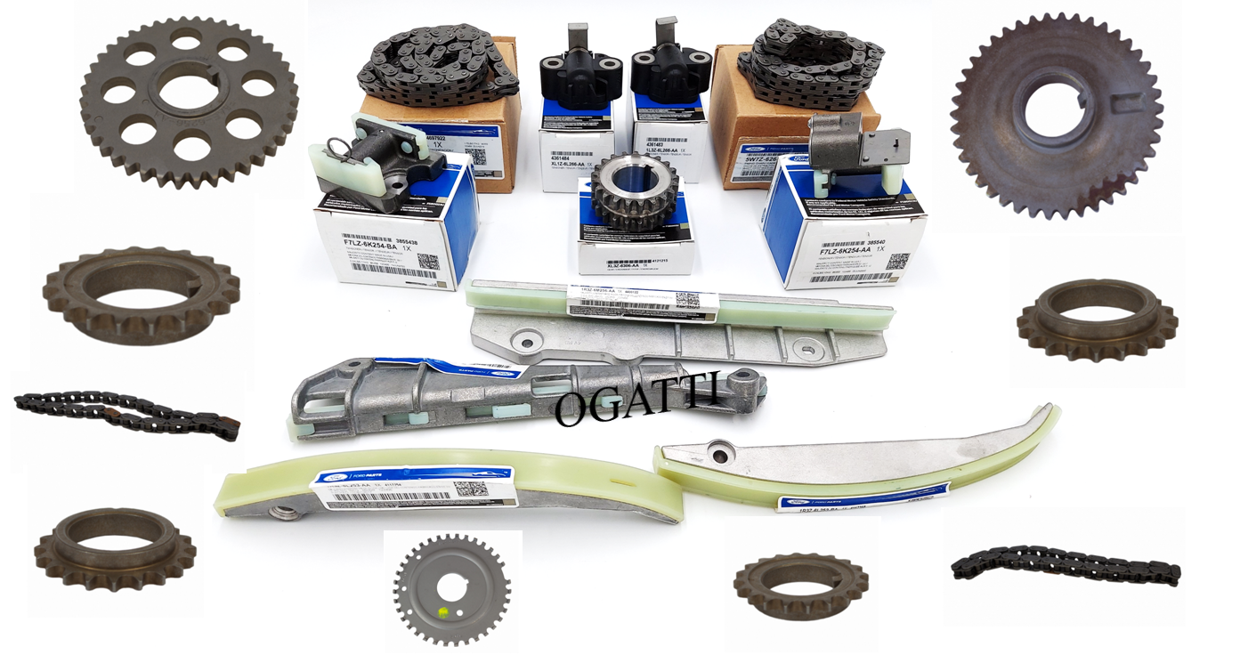 Brand New OEM Timing Chain 4.6L V8, 32V DOHC 2002-2005, 20 Pieces, Engine Repair Kit (OG-60-4.6L-20-4)