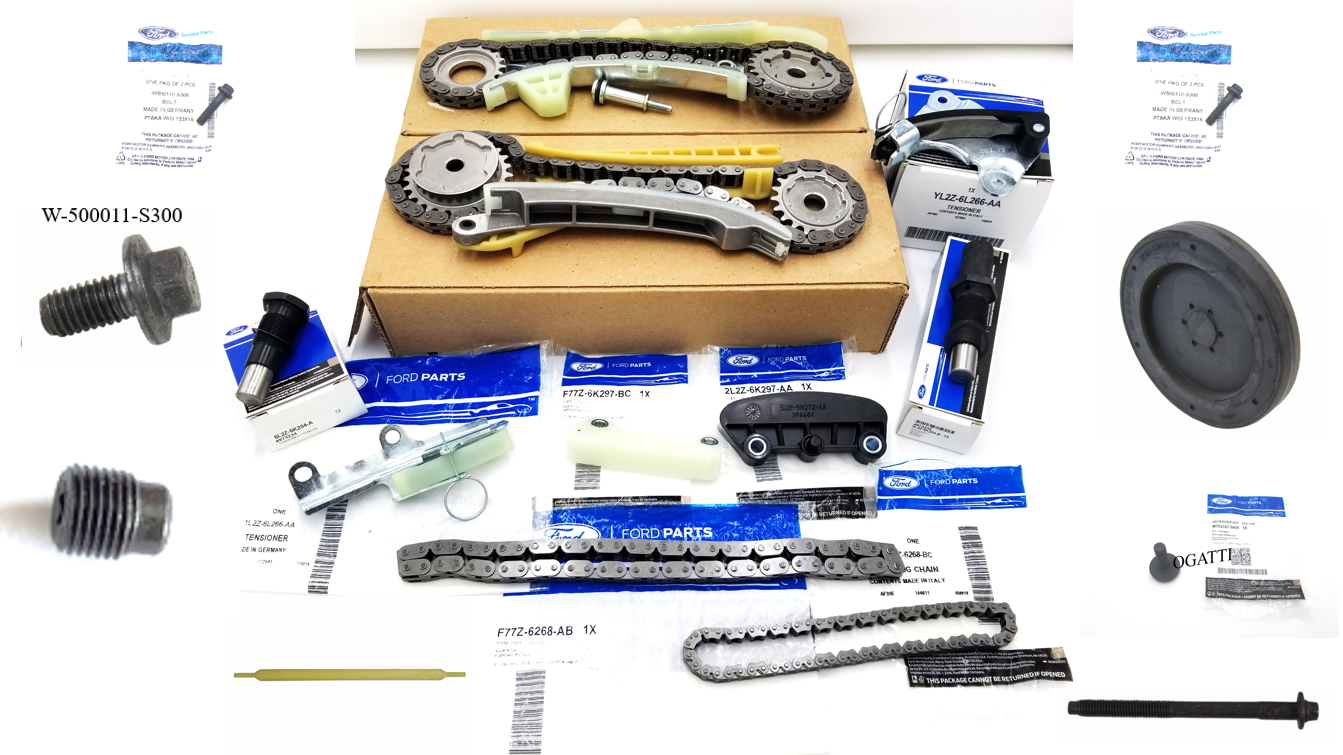 Brand New OEM Timing Chain 4.0L, 20 Pieces Engine Repair Kit (OG-60-4.0L-20-1) - Imagen 5