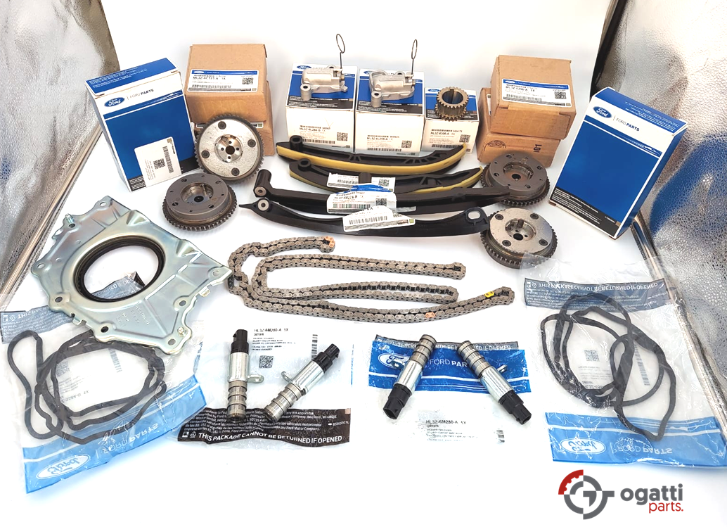 Brand New OEM Timing Chain Kit 3.5L DOHC TURBO, 20-6 Pieces, Engine Repair Kit (OG-60-3.5LT-20-6)