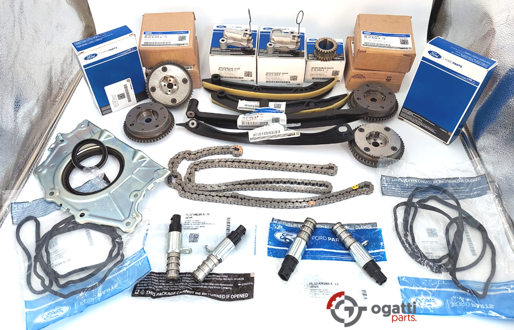 Brand New OEM Timing Chain Kit 3.5L DOHC TURBO, 21-5 Pieces, Engine Repair Kit (OG-60-3.5LT-21-5) - Imagen 2