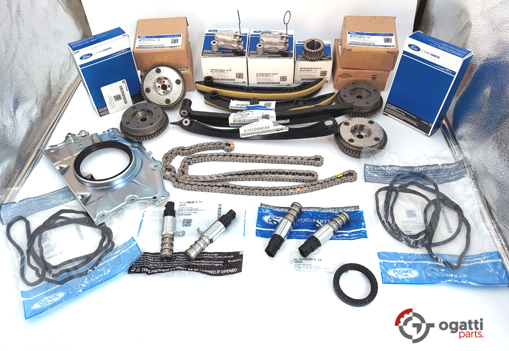 Brand New OEM Timing Chain Kit 3.5L DOHC TURBO, 21-5 Pieces, Engine Repair Kit (OG-60-3.5LT-21-5) - Imagen 4