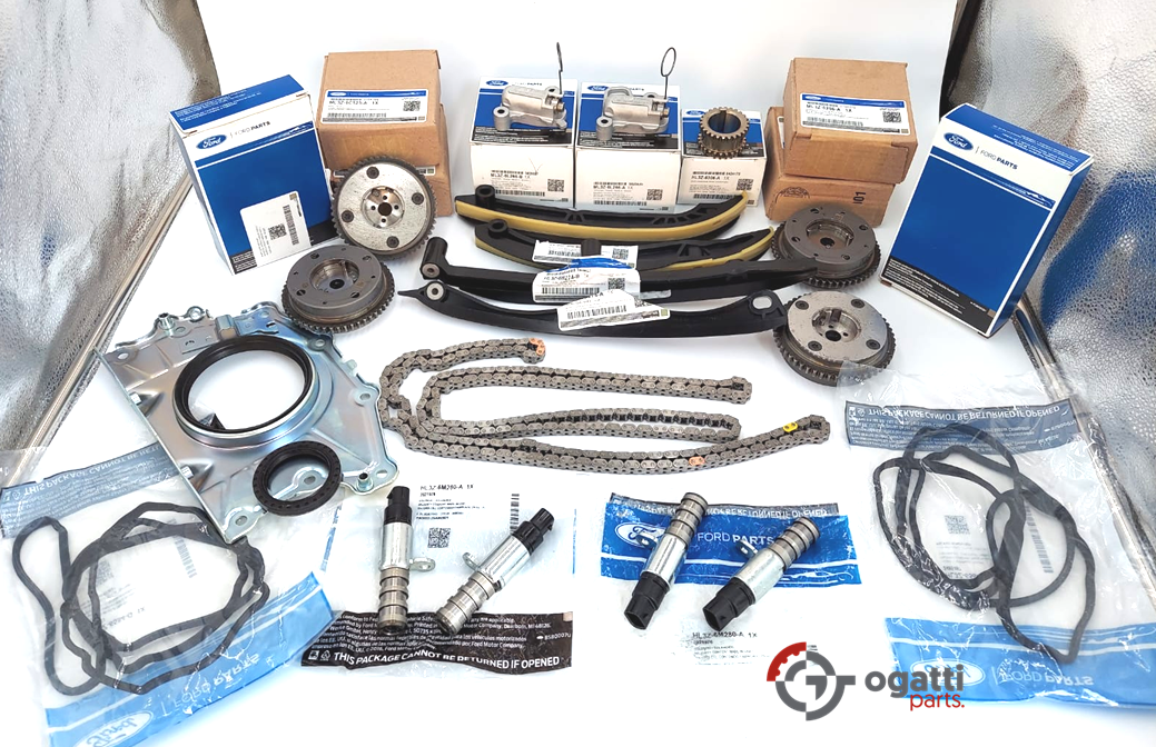 Brand New OEM Timing Chain Kit 3.5L DOHC TURBO, 21-5 Pieces, Engine Repair Kit (OG-60-3.5LT-21-5) - Imagen 5