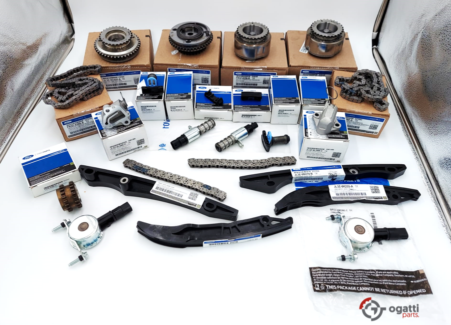 Brand New OEM Timing Chain Kit 5.0L COYOTE 32V DOHC, 2017-2020 23 Pieces, Engine Repair Kit (OG-60-5.0LC-23-1)