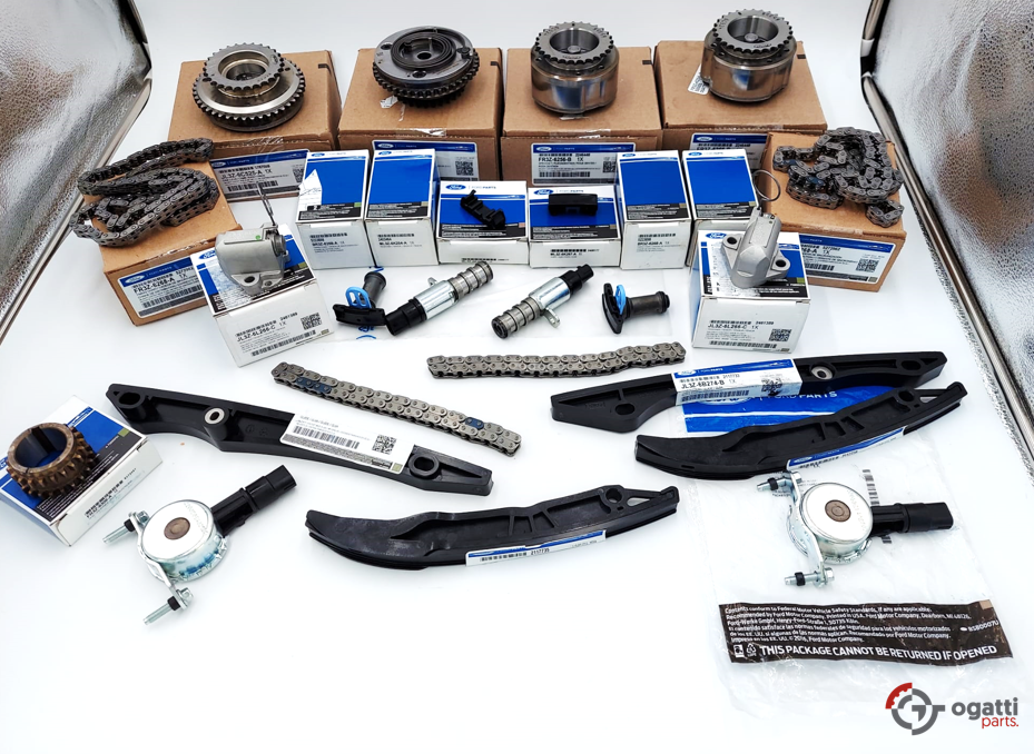 Brand New OEM Timing Chain Kit 5.0L COYOTE 32V DOHC, 2017-2020 23 Pieces, Engine Repair Kit (OG-60-5.0LC-23-1) - Imagen 6