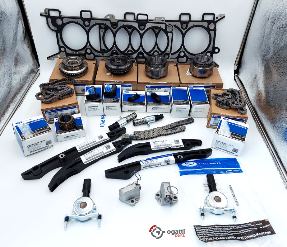 Brand New OEM Timing Chain Kit 5.0L COYOTE 32V DOHC, 2017-2020 25 Pieces, Engine Repair Kit (OG-60-5.0LC-25-1)