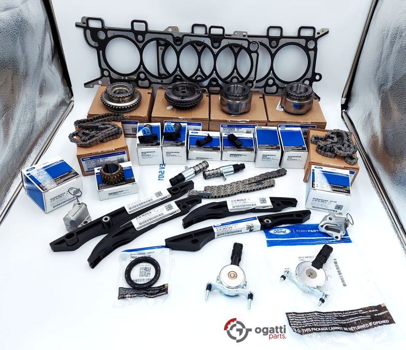 Brand New OEM Timing Chain Kit 5.0L COYOTE 32V DOHC, 2017-2020 26 Pieces, Engine Repair Kit (OG-60-5.0LC-26-1)