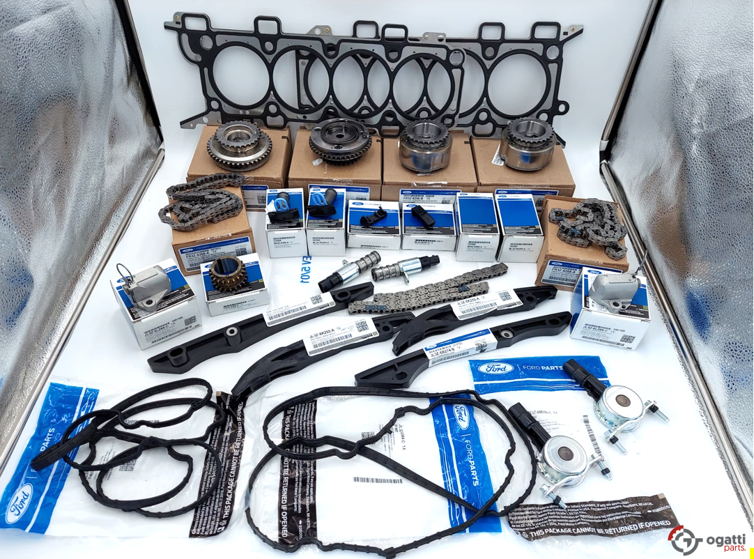 Brand New OEM Timing Chain Kit 5.0L COYOTE 32V DOHC, 2017-2020 27 Pieces, Engine Repair Kit (OG-60-5.0LC-27-1)