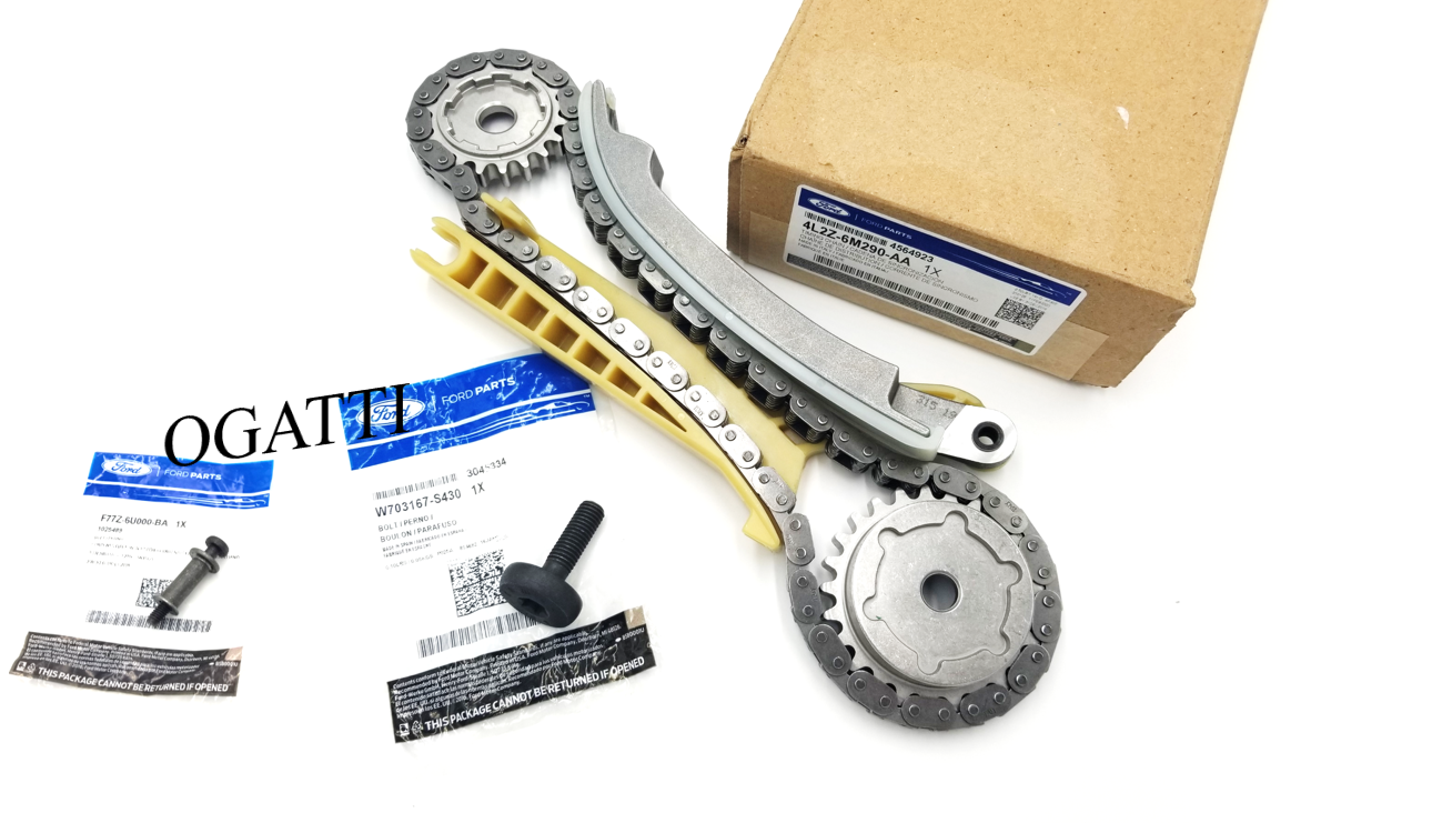 Brand New OEM Cassette Timing Chain Rear RH and Bolts 4.0L, 3 Pieces Engine Repair Kit (OG-60-4.0L-3-2) - Imagen 2