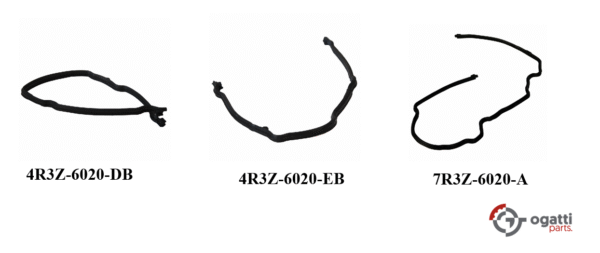 Brand New OEM Gasket Front Cover 4.6L SOHC V8 12V, 3 Pieces Engine Repair Kit (OG-60-4.6L-3-1)