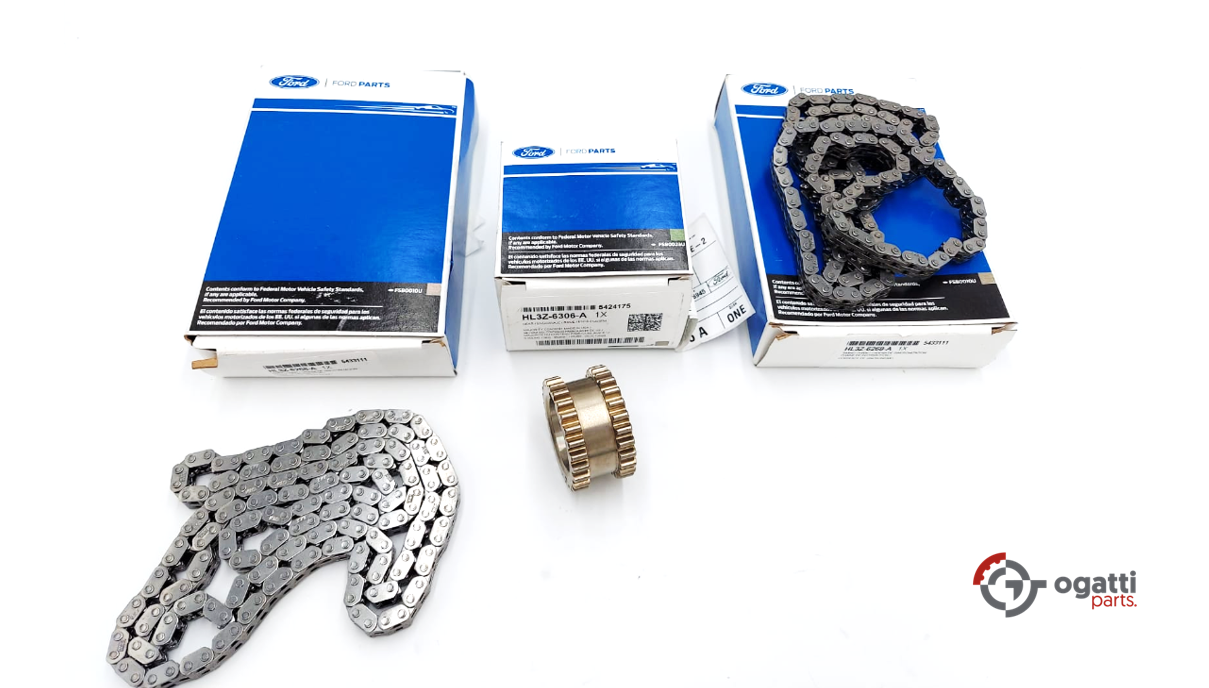 Brand New OEM Timing Chain Guides Kit 3.5L DOHC TURBO, 3 Pieces, Engine Repair Kit (OG-60-3.5LT-3-1) - Imagen 3