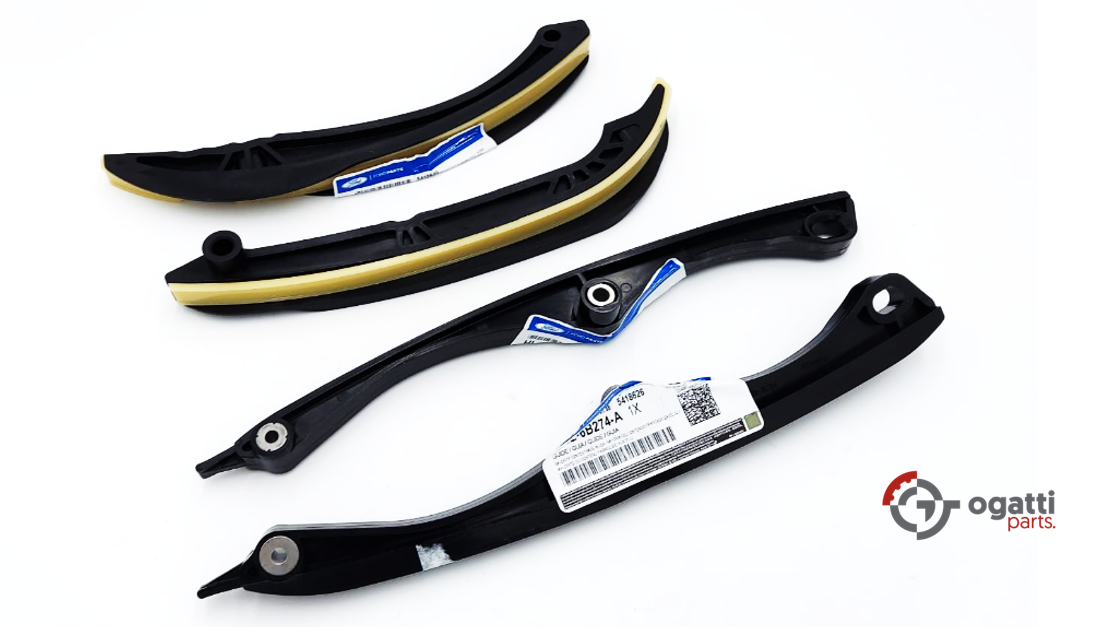 Brand New OEM Timing Chain Guides Kit 3.5L DOHC TURBO, 4 Pieces, Engine Repair Kit (OG-60-3.5LT-4-1) - Imagen 2