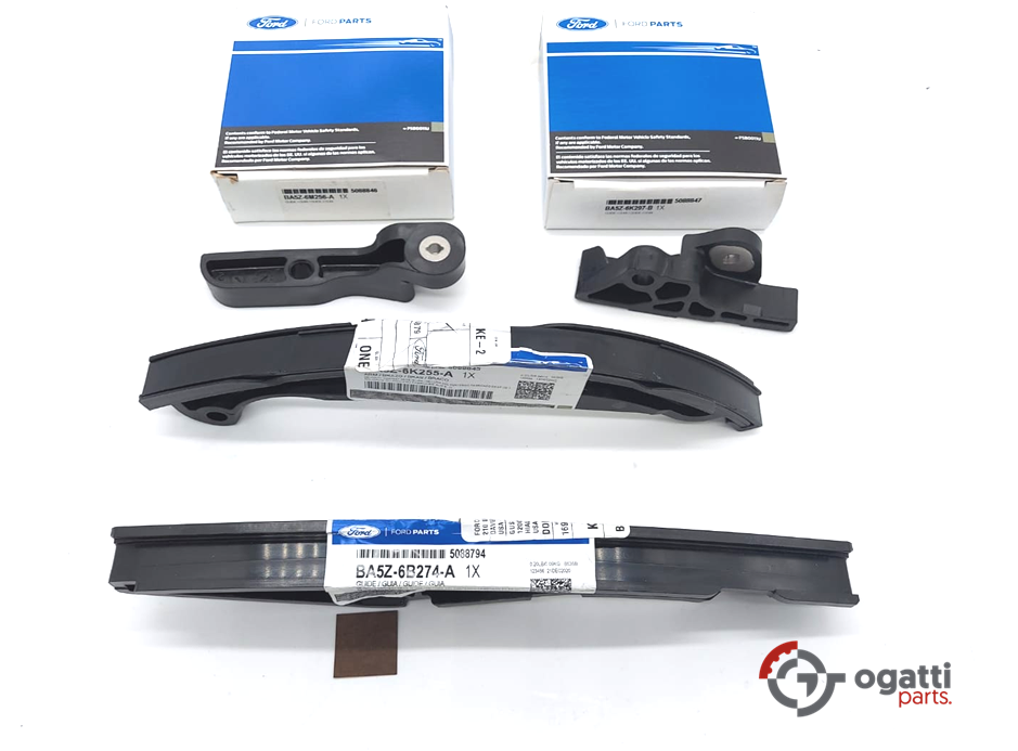 Brand New OEM Timing Chain Guides Kit 3.5L DOHC Turbo, 4 Pieces, Engine Repair Kit (OG-60-3.5L-4-1) - Imagen 2