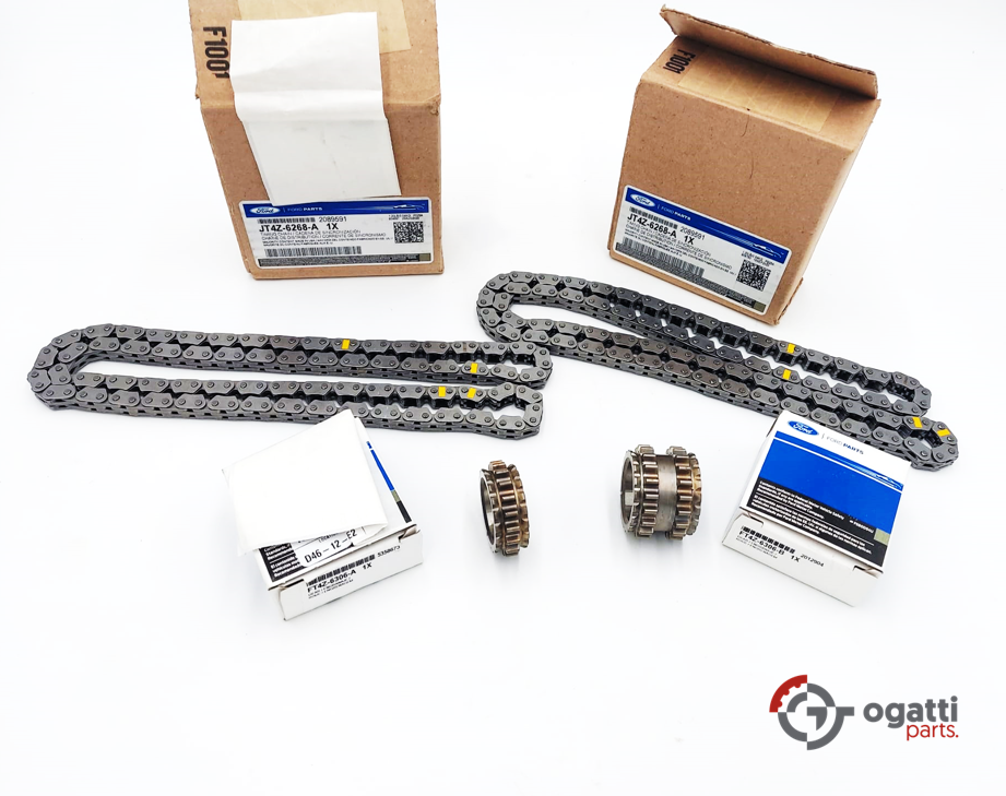 Brand New OEM ENGINE TIMING CHAIN AND GEARS KIT-4 PIECES 2.7L DOHC 4V F-150 EDGE FUSION 2016-2018 (OG-60-2.7L-4-2) - Imagen 2