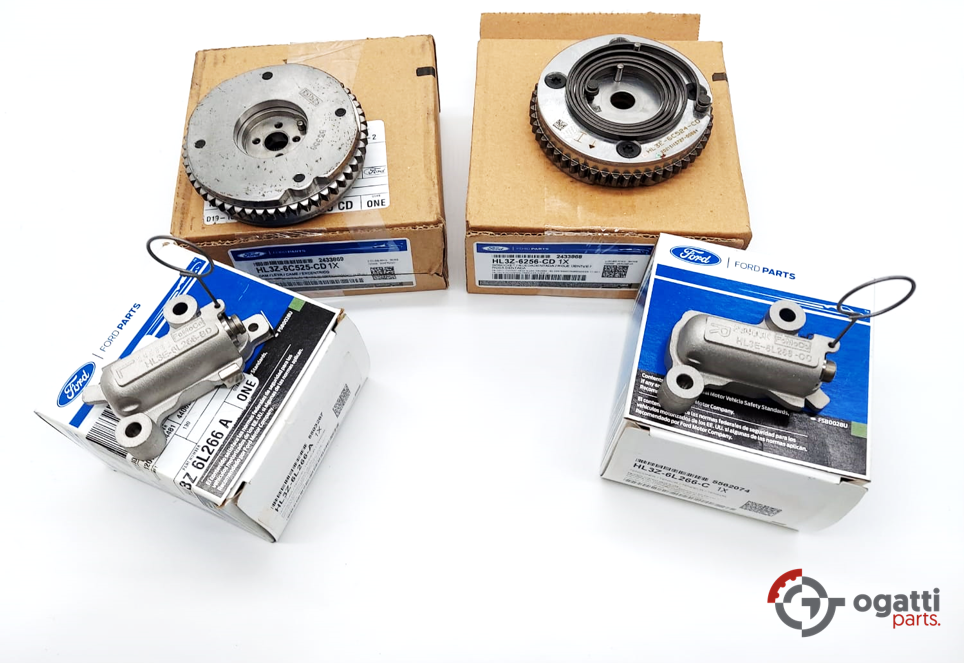 Brand New OEM Timing Chain PHASERS AND TENSIONERS 3.5L DOHC TURBO, 4-5 Pieces, Engine Repair Kit (OG-60-3.5LT-4-5) - Imagen 5