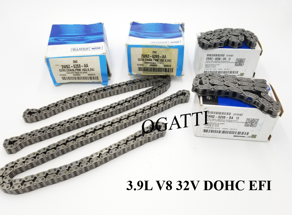 Brand New OEM Timing Chain Kit 3.9L 32V DOHC, 4 Pieces, Engine Repair Kit (OG-60-3.9L-4-1) - Imagen 2