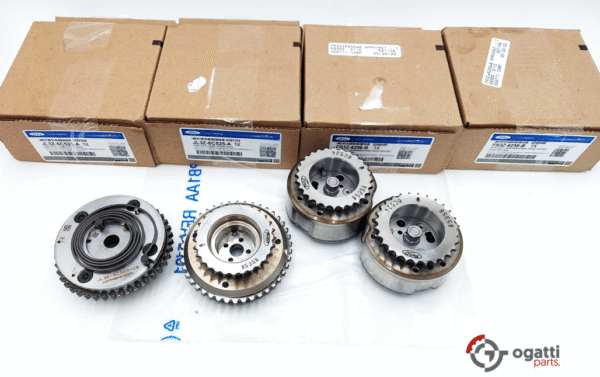 Brand New OEM PHASER CAMSHAFT KIT 5.0L COYOTE 32V DOHC, 2017- 4 Pieces, (OG-60-5.0LC-4-3)