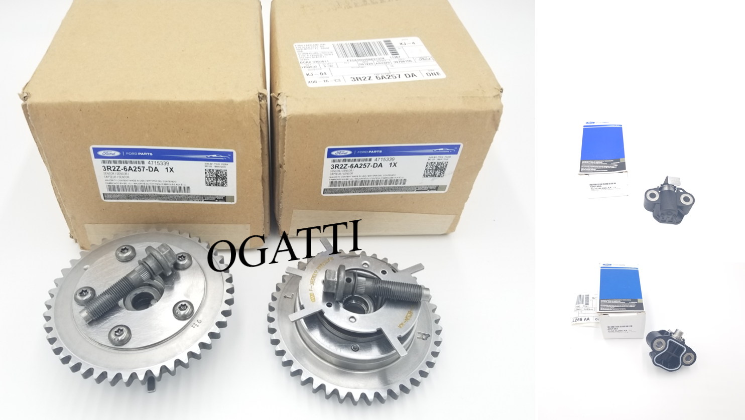 Brand New OEM Phaser Camshaft and Tensioner 5.4L V8, 4 Pieces Engine Repair Kit (OG-60-5.4L-4-2) - Imagen 3