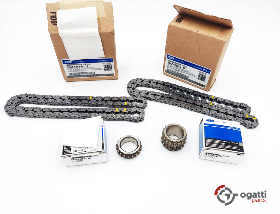 Brand New OEM ENGINE TIMING CHAIN AND GEARS KIT-4 PIECES 2.7L DOHC 4V F-150 EDGE FUSION 2016-2018 (OG-60-2.7L-4-2)