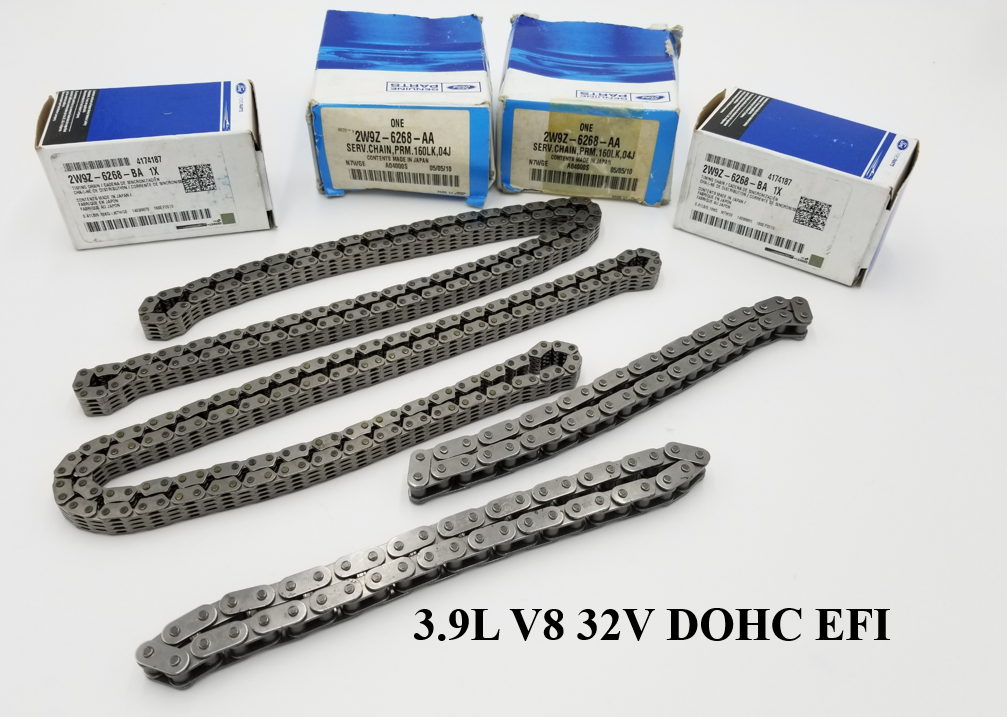 Brand New OEM Timing Chain Kit 3.9L 32V DOHC, 4 Pieces, Engine Repair Kit (OG-60-3.9L-4-1) - Imagen 4