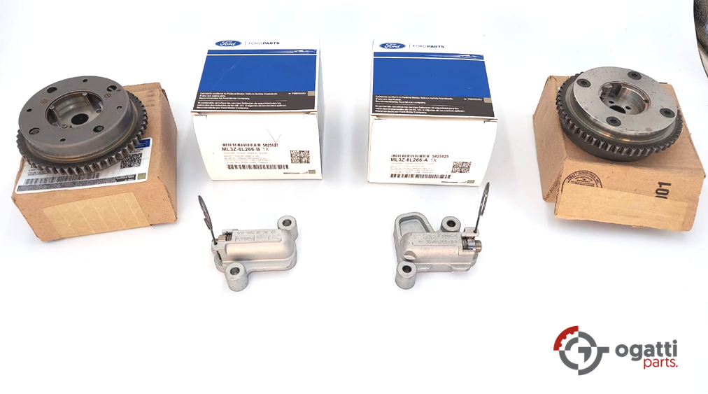 Brand New OEM Phaser And Tensioner Timing chain Kit 3.5L DOHC TURBO, 4-3 Pieces, Engine Repair Kit (OG-60-3.5LT-4-3)