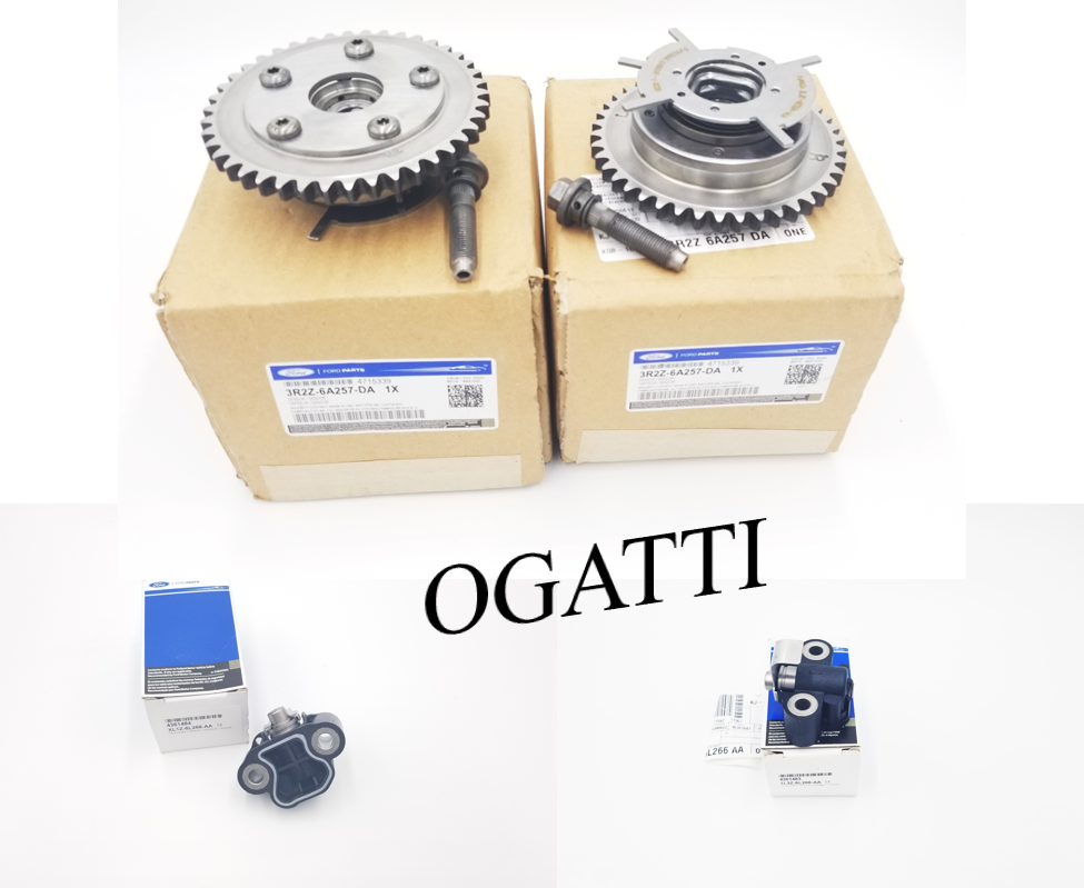 Brand New OEM Phaser Camshaft and Tensioner 5.4L V8, 4 Pieces Engine Repair Kit (OG-60-5.4L-4-2)