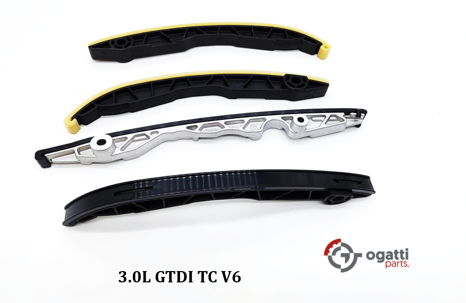 Brand New OEM ENGINE TIMING CHAIN GUIDES KIT-4 PIECES 3.0L DOHC 4V F-150 EDGE FUSION 2016-2018 (OGT-60-3.0LGTDI-4-1) - Imagen 3
