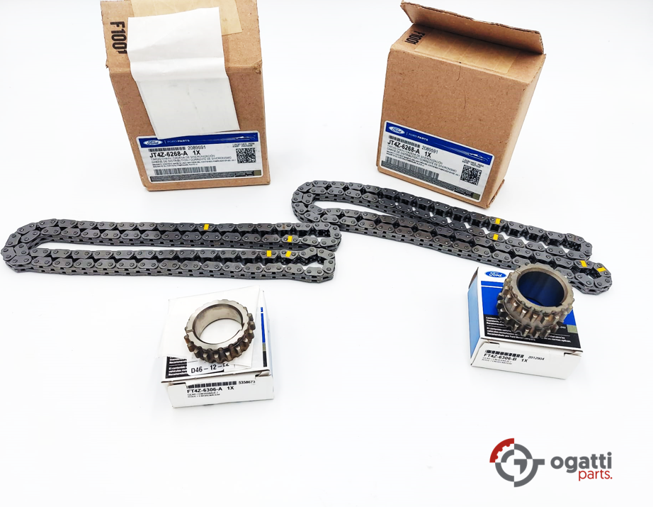 Brand New OEM ENGINE TIMING CHAIN AND GEARS KIT-4 PIECES 2.7L DOHC 4V F-150 EDGE FUSION 2016-2018 (OG-60-2.7L-4-2) - Imagen 5