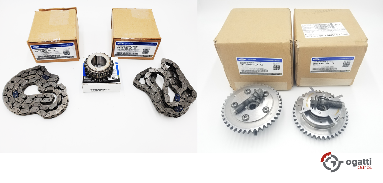 Brand New OEM Timing Chain 4.6L, 5 Pieces Engine Repair Kit (OG-60-4.6L-5-3) - Imagen 2