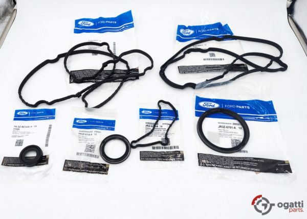 Brand New OEM Timing Chain Seal and Gasket valve cover 5.0L COYOTE 32V DOHC, 2017- 6 Pieces, Engine Repair Kit (OG-60-5.0LC-6-1)