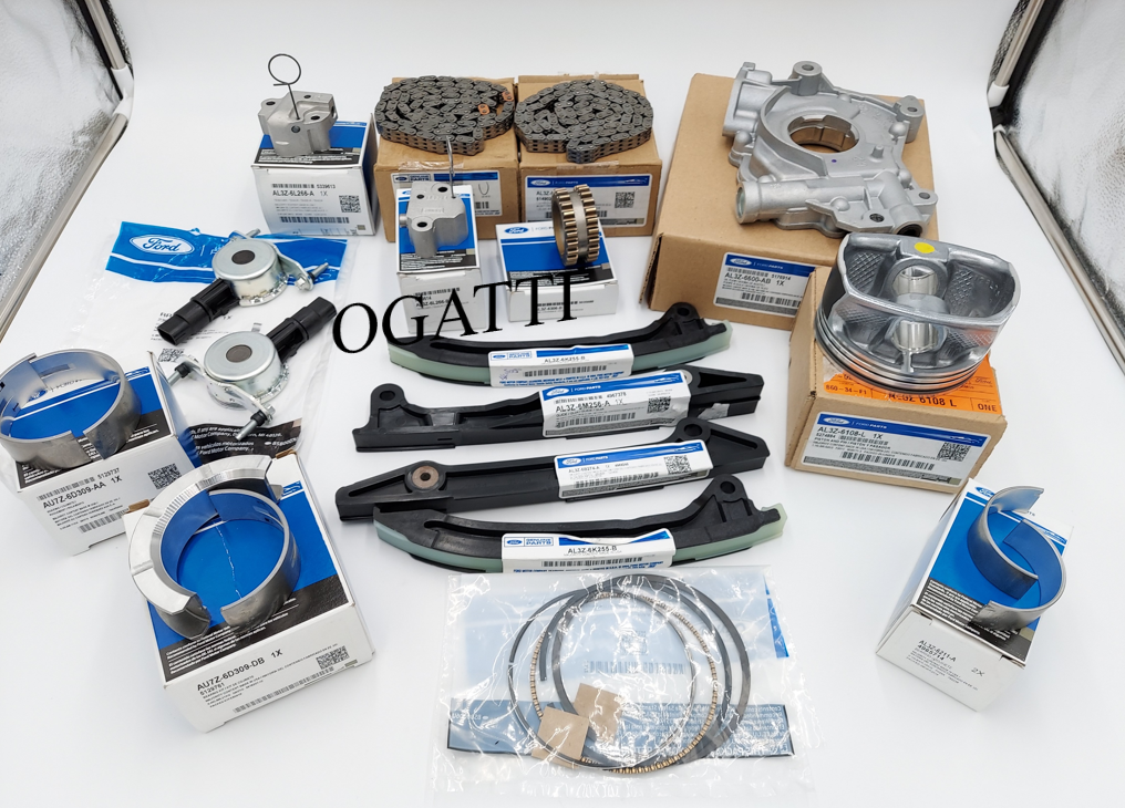 Brand New OEM Timing Chain Kit Pistons Grade 2 6.2L V8 2V DOHC, 49 Pieces, Engine Repair Kit (OG-60-6.2L-49-2)