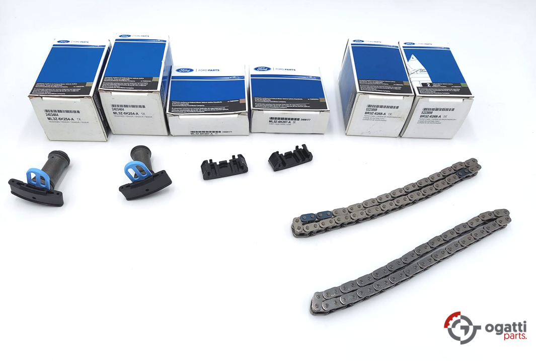Brand New OEM Timing Chain Kit SECONDARY 5.0L COYOTE 32V DOHC, 2017- 6 Pieces, Engine Repair Kit (OG-60-5.0LC-6-1) - Imagen 2