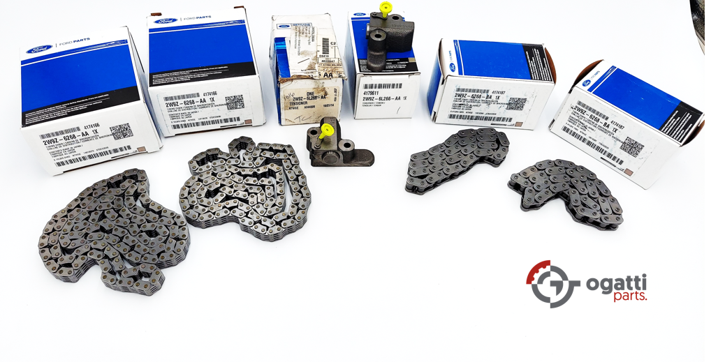Brand New OEM Timing Chain Kit 3.9L 32V DOHC, 6 Pieces, Engine Repair Kit (OG-60-3.9L-6-2) - Imagen 3