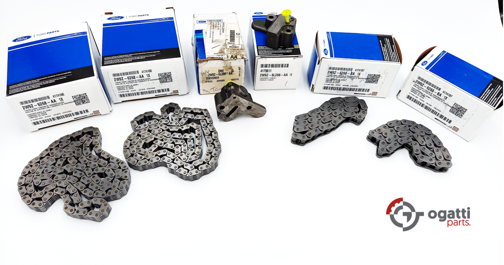 Brand New OEM Timing Chain Kit 3.9L 32V DOHC, 6 Pieces, Engine Repair Kit (OG-60-3.9L-6-2)