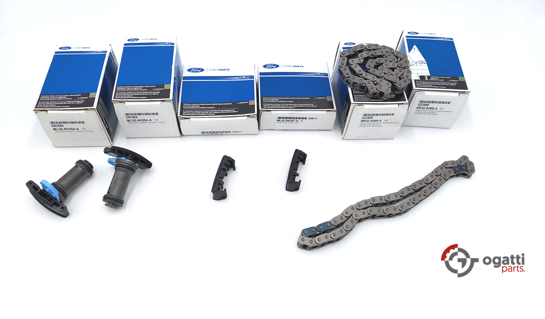 Brand New OEM Timing Chain Kit SECONDARY 5.0L COYOTE 32V DOHC, 2017- 6 Pieces, Engine Repair Kit (OG-60-5.0LC-6-1) - Imagen 5