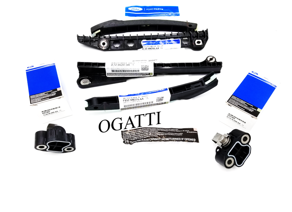 Brand New OEM Timing Chain Guides 5.4L V8, 6 Pieces, Engine Repair Kit (OG-60-5.4L-6-1)