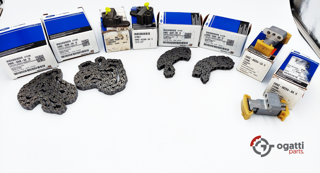 Brand New OEM Timing Chain Kit 3.9L 32V DOHC, 8 Pieces, Engine Repair Kit (OG-60-3.9L-8-1) - Imagen 2