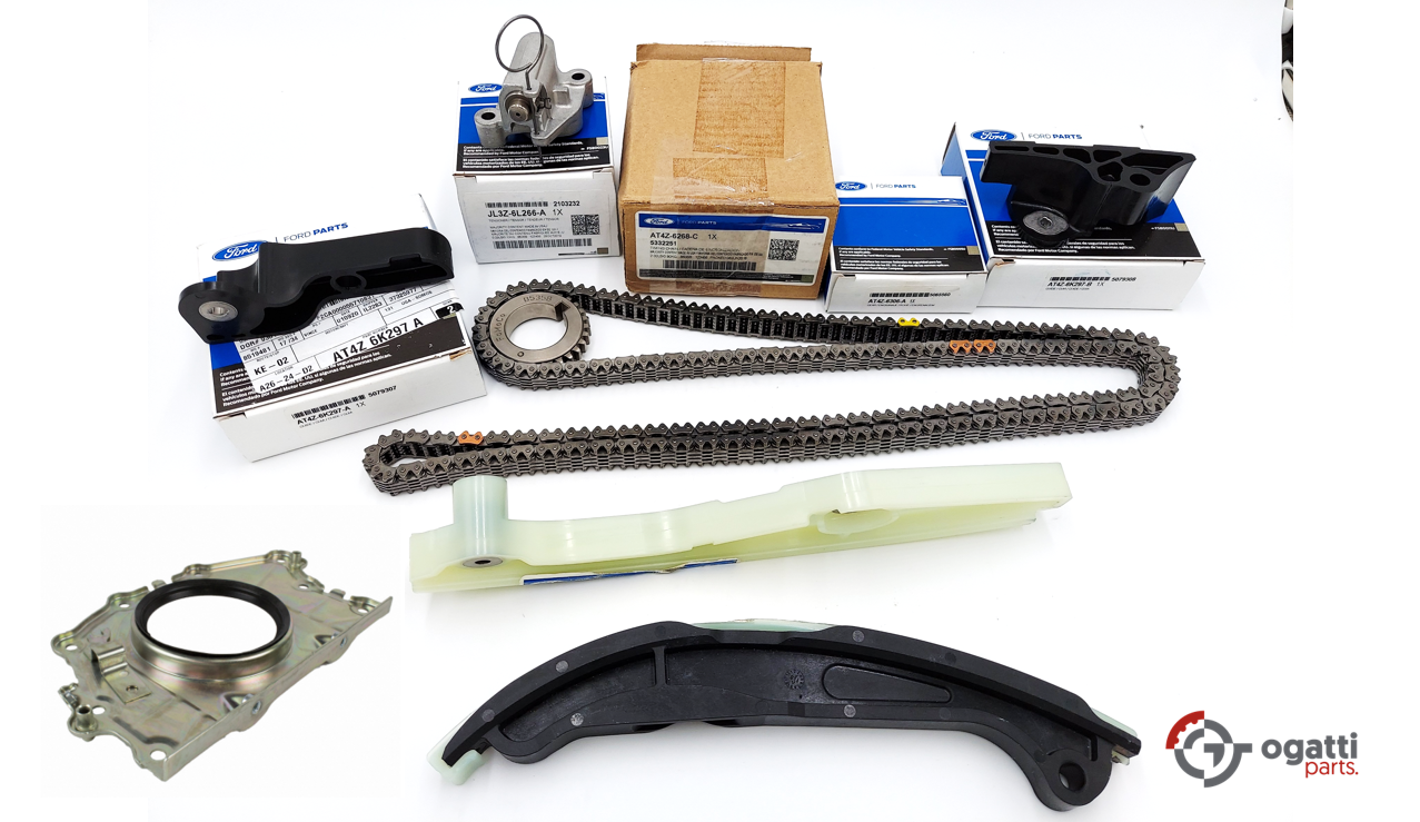 Brand New OEM Timing Chain Kit 3.5L DOHC VCT, 8 Pieces, Engine Repair Kit (OG-60-3.5L-8-2) - Imagen 3