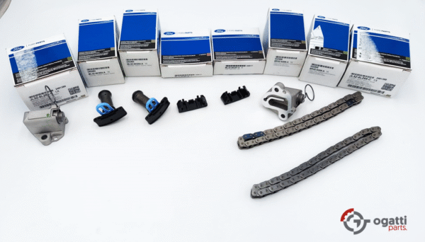Brand New OEM Timing Chain Kit 5.0L COYOTE 32V DOHC, 2017- 8 Pieces, Engine Repair Kit (OG-60-5.0LC-8-1)
