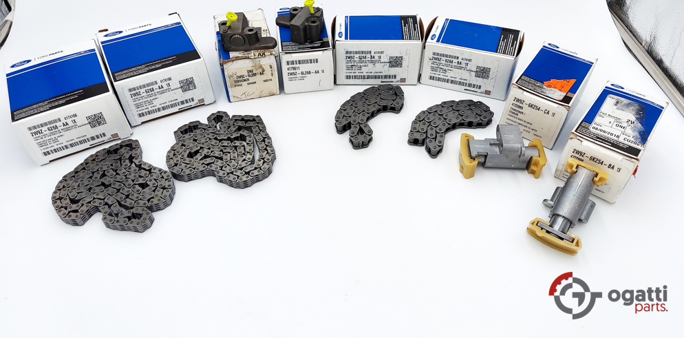 Brand New OEM Timing Chain Kit 3.9L 32V DOHC, 8 Pieces, Engine Repair Kit (OG-60-3.9L-8-1) - Imagen 4