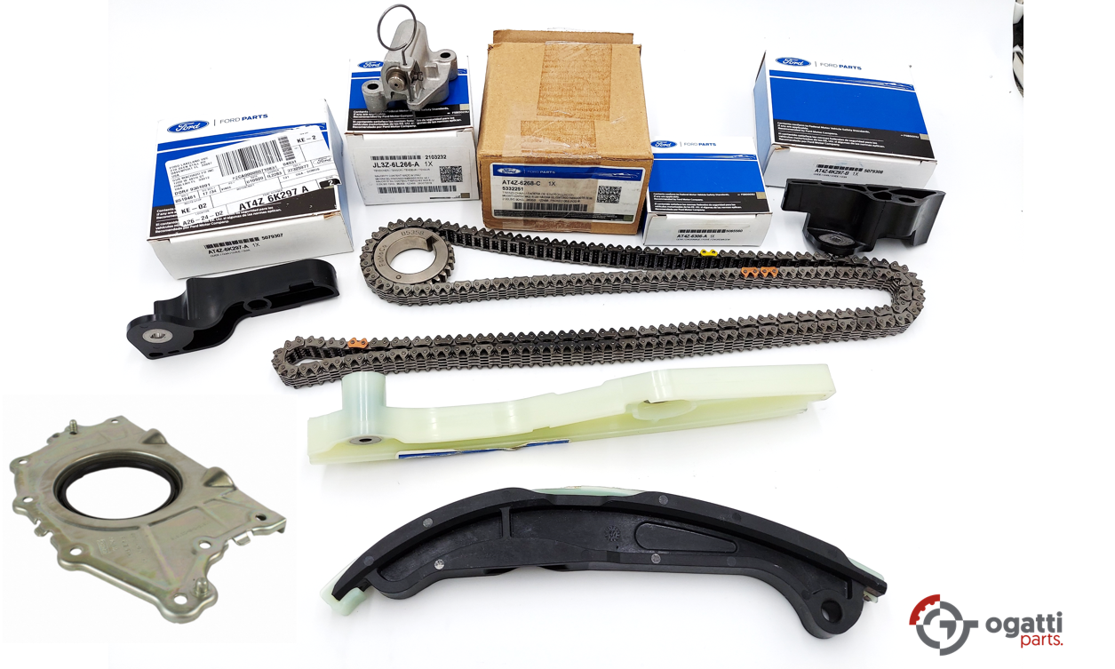 Brand New OEM Timing Chain Kit 3.5L DOHC VCT, 8 Pieces, Engine Repair Kit (OG-60-3.5L-8-2)