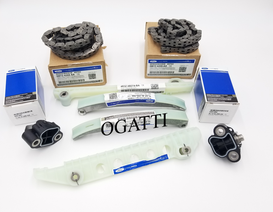 Brand New OEM Timing Chain 4.6L V8, 8 Pieces, Engine Repair Kit (OG-60-4.6L-8-1) - Imagen 3