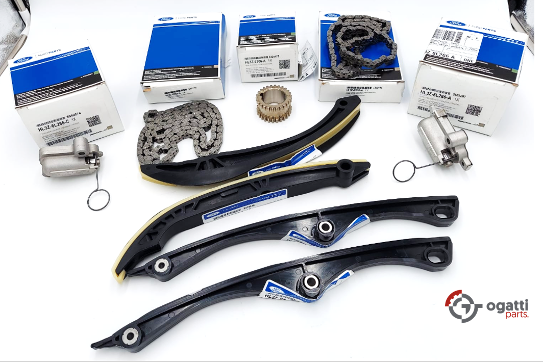 Brand New OEM Timing Chain Kit 3.5L DOHC TURBO, 9 Pieces, Engine Repair Kit (OG-60-3.5LT-9-1) - Imagen 2