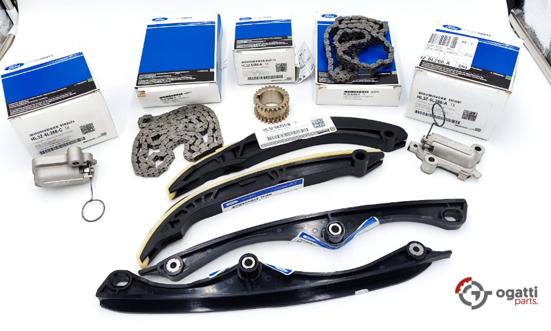 Brand New OEM Timing Chain Kit 3.5L DOHC TURBO, 9 Pieces, Engine Repair Kit (OG-60-3.5LT-9-1) - Imagen 3