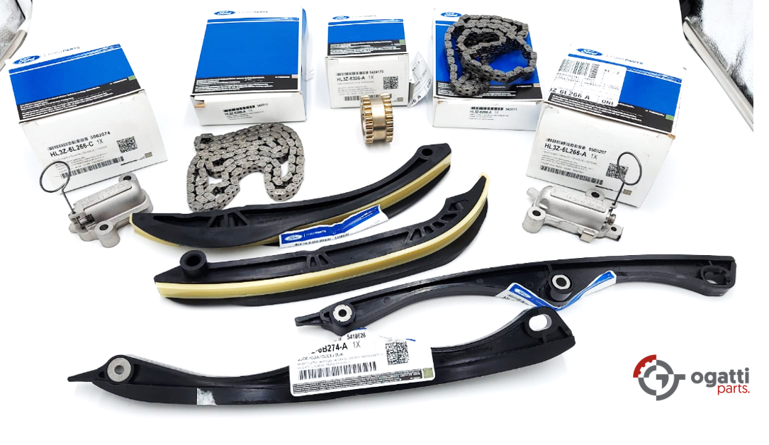 Brand New OEM Timing Chain Kit 3.5L DOHC TURBO, 9 Pieces, Engine Repair Kit (OG-60-3.5LT-9-1)