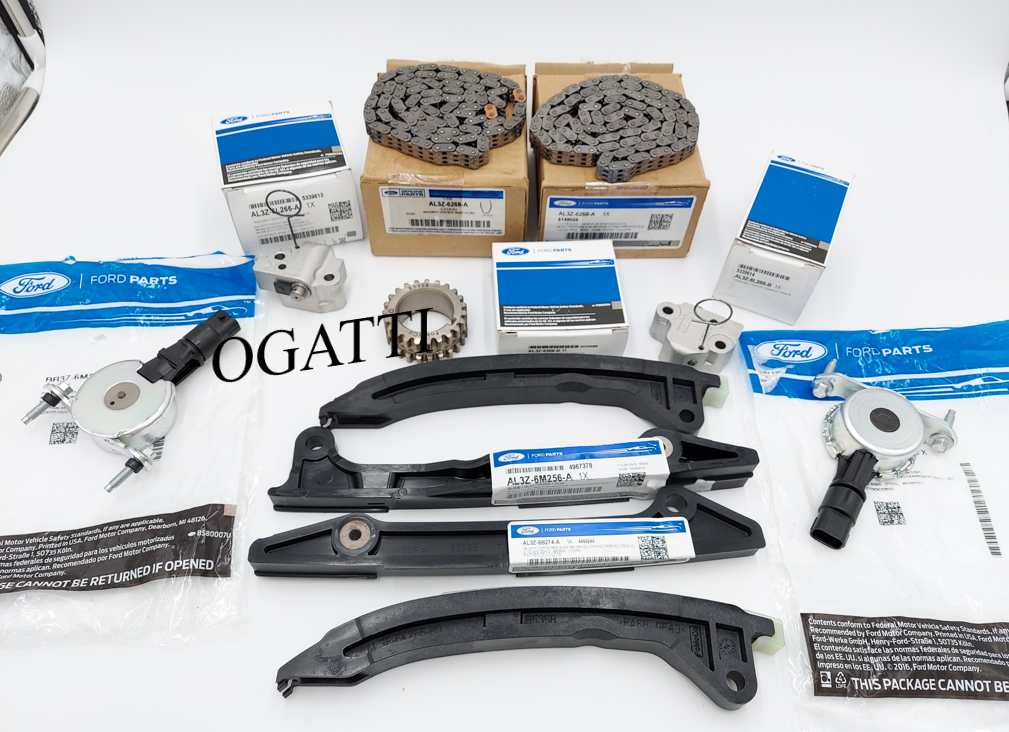 Brand New OEM Timing Chain Kit 6.2L V8 2V DOHC, 11 Pieces, Engine Repair Kit (OG-60-6.2L-11)